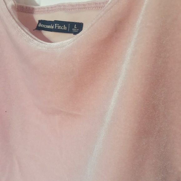 Abercrombie & Fitch Velvet Crop Tank - Picture 2 of 2